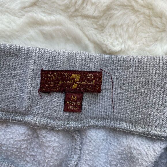 7 For All Mankind Sweat Shorts - Girls M - Picture 7 of 8